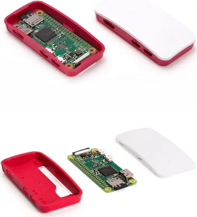 Alt view image 4 of 5 - DIGISHUO Raspberry Pi Zero 2W (Wireless) 9 in 1 Kit Complete Kit Wtih Two Case | 32G San Disk SD Card | Mini HDMI | Micro USB | GPIO Header |5V 3A US Power Supply