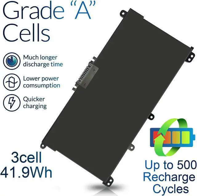 Alt view image 5 of 5 - TF03XL 920070-855 Battery for HP Pavilion 14-CD 14M-CD 15-CC 15T-CC 15-CD 15-CC023CL 15-CC154CL 15-CC060WM 15-CC152OD 15-CD040WM 17-AR050WM 17-AR007CA TF03041XL 920046-421 HSTNN-UB7J 11.55V 41.9WH