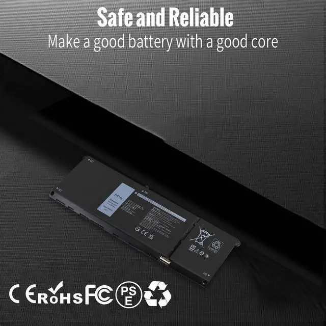 Alt view image 5 of 5 - 54Wh V6W33 Battery for Dell inspiron 3510 3511 3515 3525 3530 3535 5310 5410 5415 5418 5420 5425 7415 7430 5510 5515 5518 5625 5630 5635 Latitude 3320 3330 3420 3520 Vostro 7425 5620 5625 TN70C