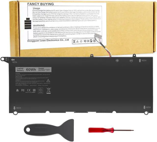 Main image of Fancy Buying PW23Y 0PW23Y Laptop Battery for Dell XPS 13 9360 13-9360-D1605G 13-9360-D1605T 13-9360-D1609 13-9360-D1609G 13-9360-D1705G fits 0TP1GT TP1GT RNP72 0RNP72 P54G002