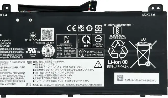 Alt view image 3 of 5 - EPYOBW L22M4PA1 Laptop Battery 71Wh 4623mAh 4-Cell 15.36V Compatible with Lenovo Yoga 7 14IRL8 14ARP8 16IRL8 16ARP8 / Yoga 7 2-in-1 14IML9 14AHP9 16IML9 16AHP9 Series 5B11K38966 L22C4PA1 L22D4PA1