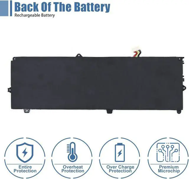 Alt view image 5 of 5 - VANPIR JI04XL 901247-855 901307-541 Laptop Battery Compatible with Hp Elite X2 1012 G2 Notebook for HP Elite X2 1012 G2-1LV76EA Notebook HSTNN-UB7E JI04047XL 2ICP4/66/72-2 7.7V 47.04Wh 6110mAh