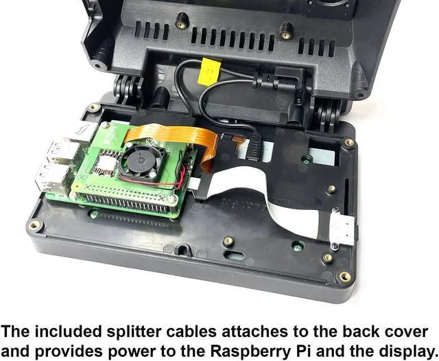 Alt view image 4 of 5 - SmartiPi Touch Pro 2 for Raspberry Pi 4 and 5 (Large - with External Micro SD Card Access)