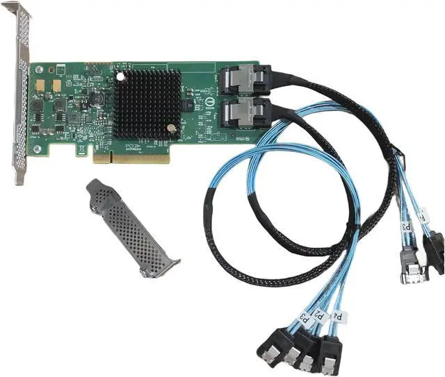 Alt view image 2 of 5 - SVNXINGTII 9207-8i 6Gbs SAS 2308 PCI-E 3.0 HBA IT Mode for ZFS FreeNAS unRAID 2*SFF-8087 SATA Host Bus Adapter