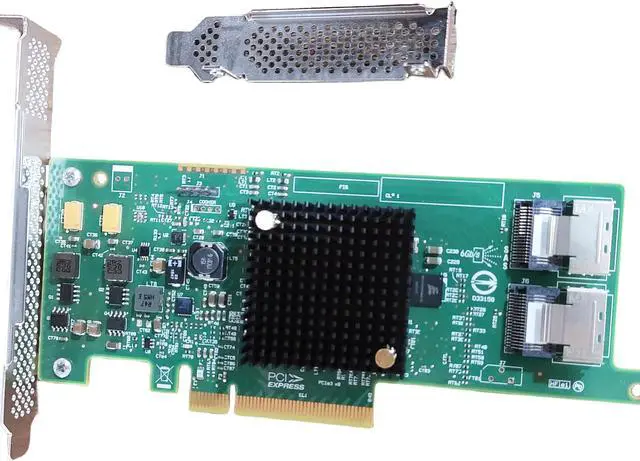Alt view image 3 of 5 - SVNXINGTII 9207-8i 6Gbs SAS 2308 PCI-E 3.0 HBA IT Mode for ZFS FreeNAS unRAID 2*SFF-8087 SATA Host Bus Adapter