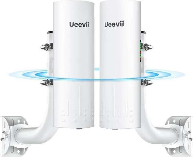 Main image of UeeVii CPE450 Wireless Bridge Outdoor Point to Point & 2-Pack Bridge Bracket