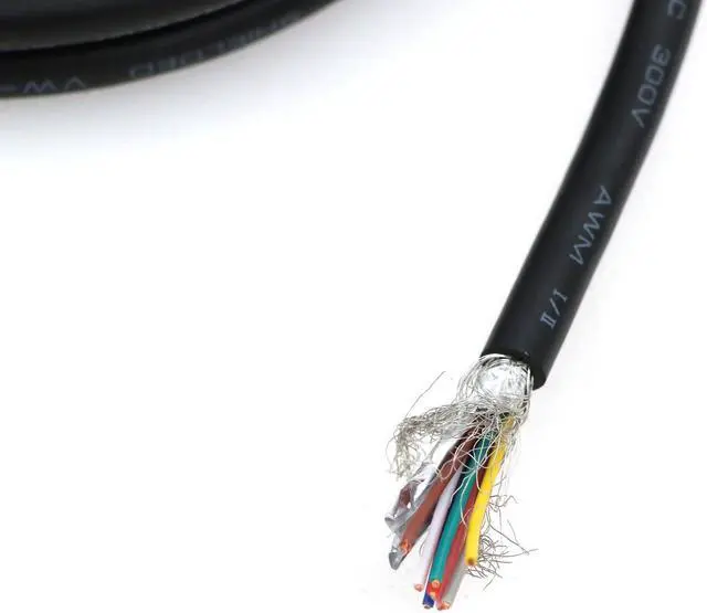 Alt view image 3 of 5 - ZBLZGP M12 A-Code 8 Pin Female to Flying Leads Cable Industrial Aviation Sensor Shielded Connection Cable for Actuator Controls Automation Fieldbus Module 10M/32.8FT