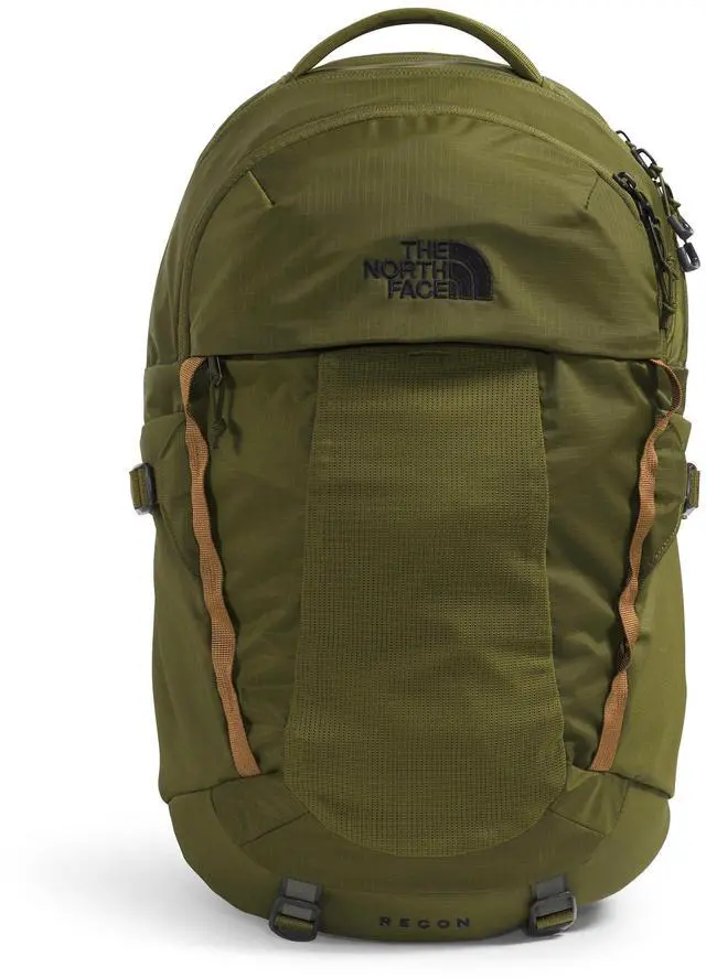 Main image of The North Face Women's Recon Everyday Laptop Backpack - PFAS Free, Forest Olive/Utility Brown, One Size