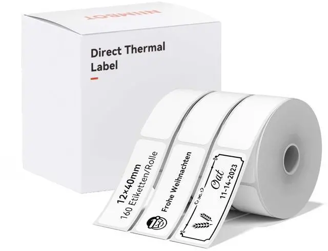 Alt view image 5 of 5 - NIIMBOT Green D11 Label Maker and 4 Rolls Tape Bundle