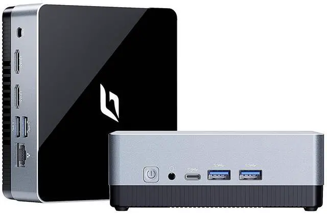 Main image of CyberGeek Nano A1 Mini Desktop Computers Linux, Intel 12th Alder Lake N100 (up to 3.4GHz), 8GB DDR4 RAM 256GB PCIe SSD, Mini PC Support 4K Dual Display/USB3.0/WiFi 6/BT5.2/RJ45/VESA for Home/Office