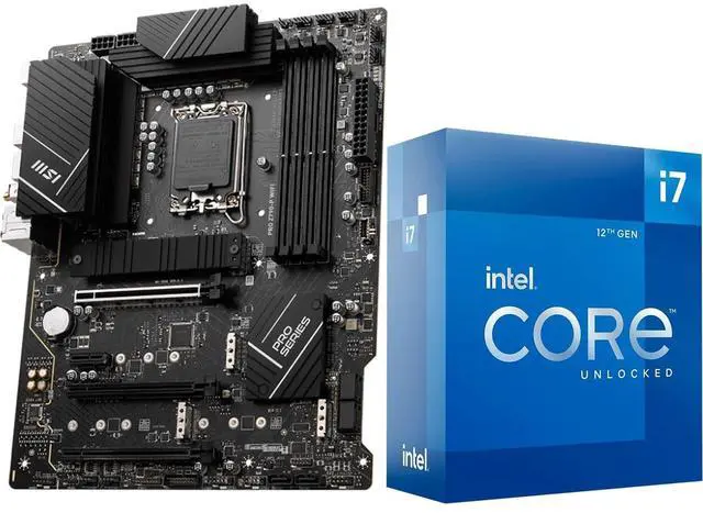 Alt view image 2 of 5 - INLAND 3 in 1 Bundle: Intel core i7-12700K Desktop CPU+MSI Pro Z790-P WiFi DDR5 Motherboard+INLAND TN320 1TB NVMe SSD