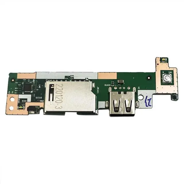 Alt view image 2 of 3 - GinTai USB Reader Card Power Board Without Cable for Lenovo IdeaPad 3-15ADA6 82KR 3-15ALC6 82KU 5C50S25182 NS-D522