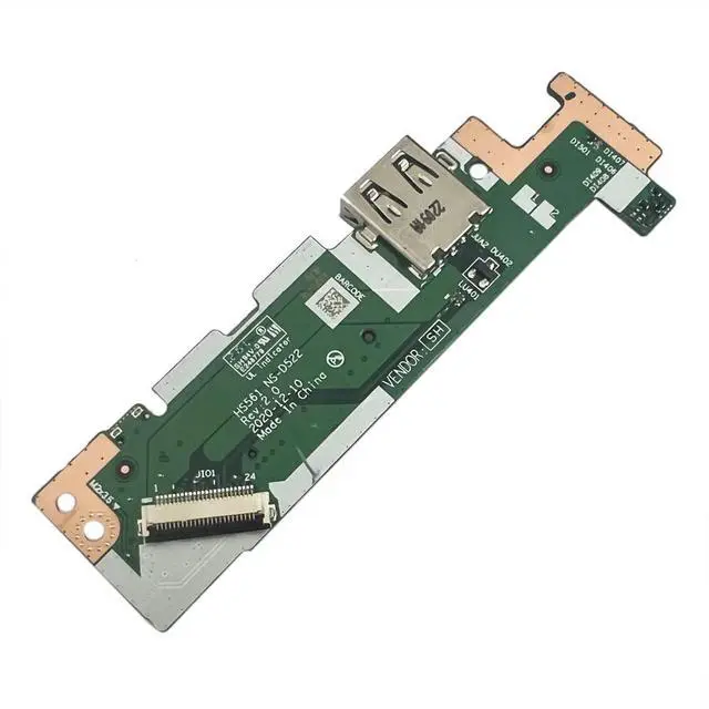 Alt view image 3 of 3 - GinTai USB Reader Card Power Board Without Cable for Lenovo IdeaPad 3-15ADA6 82KR 3-15ALC6 82KU 5C50S25182 NS-D522
