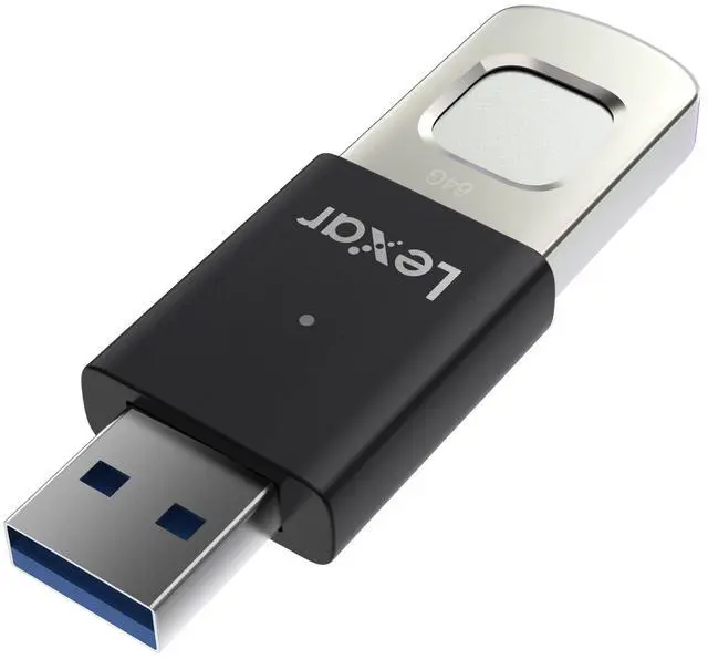 Main image of Lexar 256GB JumpDrive Fingerprint F35 PRO USB 3.2 Gen 1 Flash Drive, Up to 400/350 MB/s Read/Write, Storage Expansion and Backup, 256-bit AES & Fingerprint Encryption (LJDF35P256G-RNBNG)