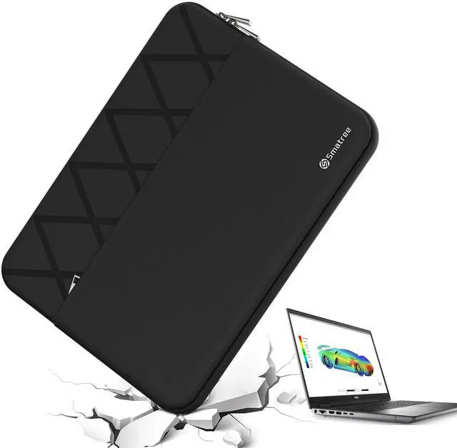 Main image of Smatree 16 inch Laptop Sleeve for DELL Precision 7670/7680 Workstation, DELL Protective Laptop Case with Accessory Pocket, YKK Zipper, Patented Shockproof Design (E601)