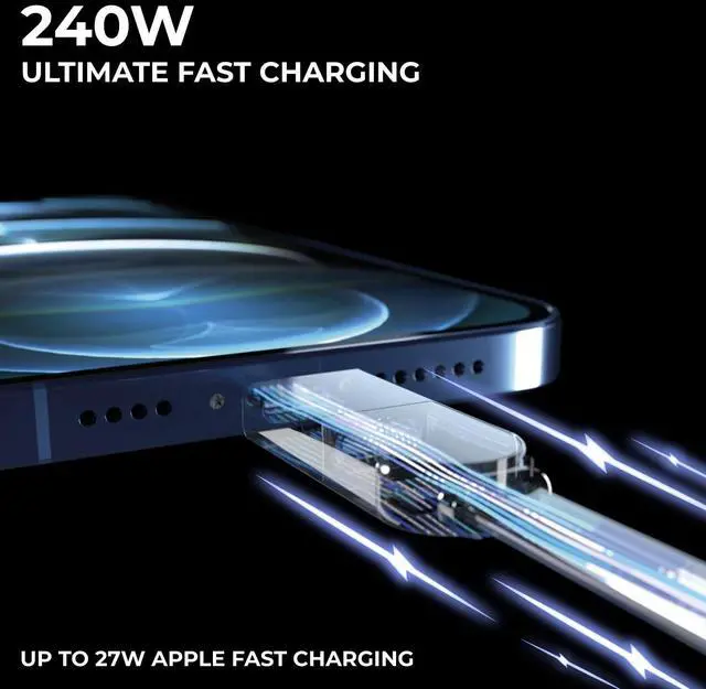 Alt view image 3 of 5 - Rolling Square inCharge XS - 240W 4in1 Keyring Cable | Fast Charging & Data Transfer | Universal USB C/Lightning/USB Cable with Metal Housing | N52 Magnets | Eco-Friendly | Beige