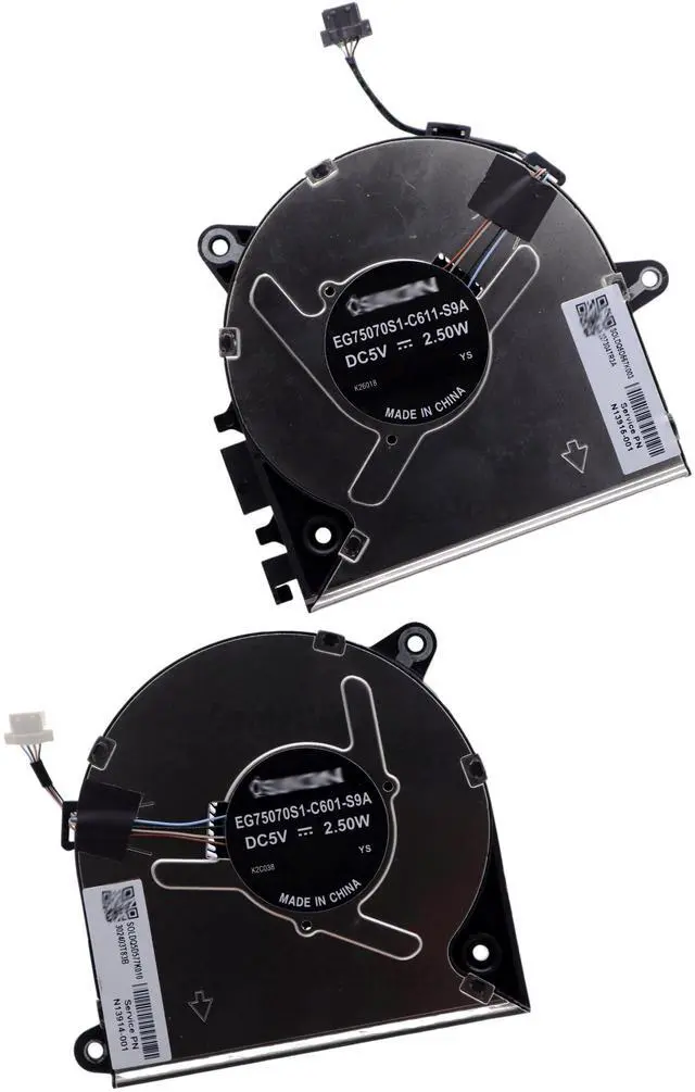 Main image of Deal4GO CPU & GPU Graphics Cooling Fan N32583-001 N06900-001 N06901-001 Replacement for HP ZBook Power G9 G10 Mobile Workstation