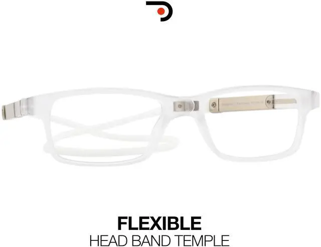 Alt view image 5 of 5 - DIDINSKY Reading Glasses with Magnets and Anti Blue Light Filter. Magnetic Readers for Men and Women with Anti-Reflective Lenses. Smoke +2.5  DIKRIK THYSSEN