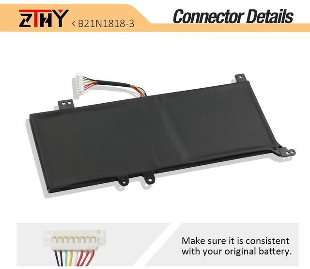 Alt view image 4 of 5 - B21N1818-3 Battery Replacement for Asus VivoBook X415 X415DA X415DAP X415EA X415EP X415FA X415FAC X415JA X415JAB X415JP X415MA R565 R565E R565EA R565EP R565J R565JA R565JF R565JP R565FA R565M R565MA