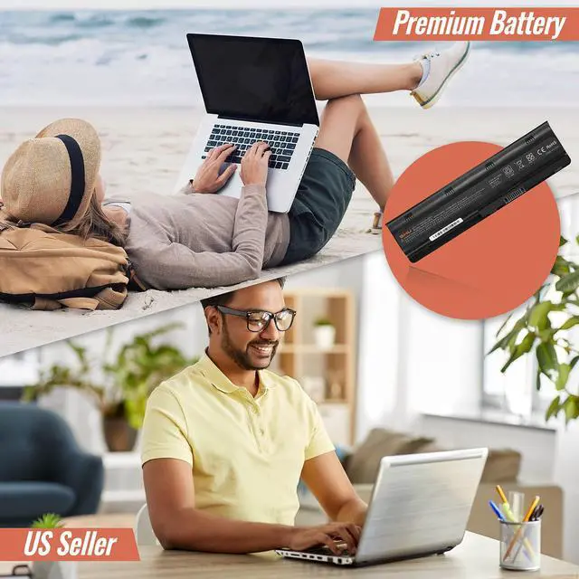Alt view image 4 of 5 - GHU New Battery 58 WH Replacement for MU06 MU09 593553-001 593554-001 586028-341 588178-141 WD548AA WD549AA Compatible with HP Compaq CQ32 CQ42 CQ43 CQ56 CQ56Z CQ57 CQ62 CQ62Z CQ72 CQ630 Notebook PC