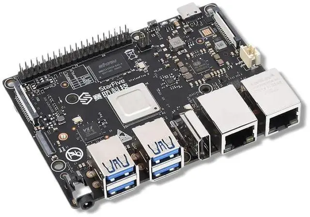 Alt view image 2 of 5 - VisionFive2 RISC-V Single Board Computer, StarFive JH7110 Processor with Integrated 3D GPU, 4GB Memory Kilomega, Without WiFi Module