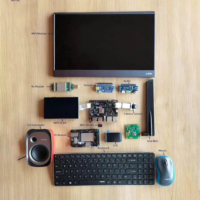 Alt view image 5 of 5 - VisionFive2 RISC-V Single Board Computer, StarFive JH7110 Processor with Integrated 3D GPU, 4GB Memory Kilomega, Without WiFi Module