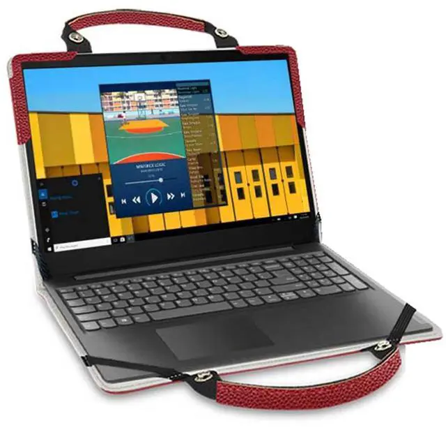 Main image of Laptop Case Cover Sleeve for Lenovo ThinkPad X1 2-in-1 Gen 9 with Portable Bag with Bag Handle,Red