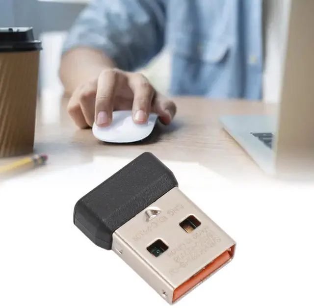 Alt view image 3 of 5 - USB Receiver for Logitech, Unifying Receiver for Logitech M590 M720 M570 MX Series, 2.4G USB Receiver for Logitech K230 K270 K375S K400PLUS K780 K580 MK Series