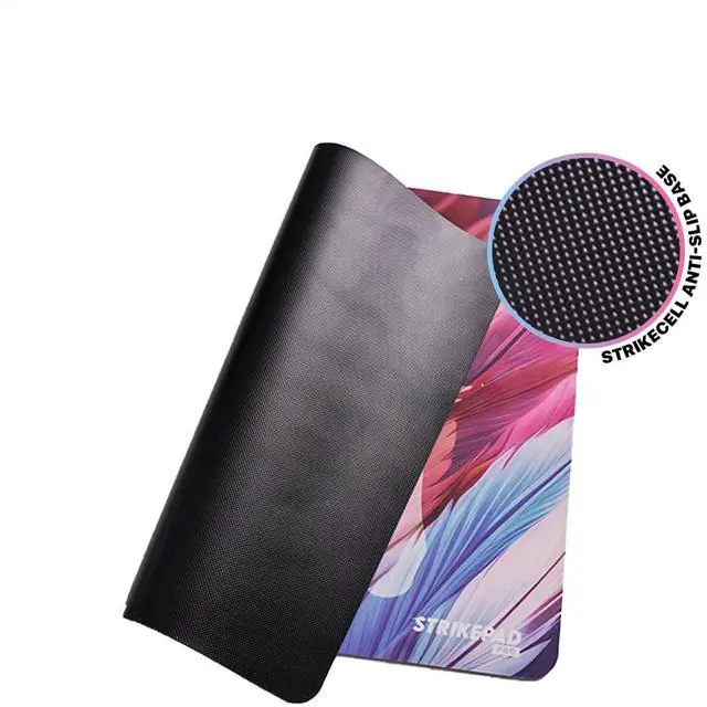 Alt view image 4 of 5 - Gaming Mouse Pad and Large Desk Mat, Waterproof Speed Mousepad, Non-Stitched Edges, Transformation Pattern, Durable Mouse Mat for Office and Gaming, FANTECH STRIKEPAD (Red, 19.3L*16.6W inches)