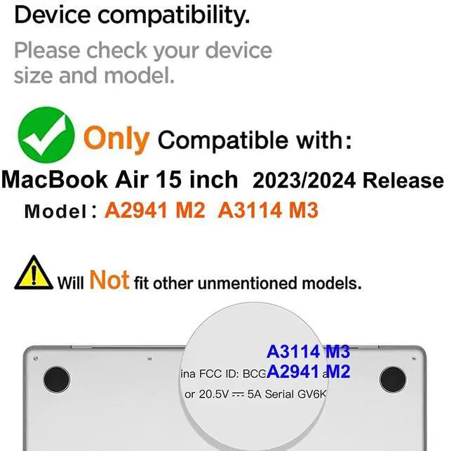 Alt view image 2 of 2 - Teazgopx Bling Rhinestone Case for MacBook Air 15 inch 2025 2024 2023 Release M4 A3241/M3 A3114/M2 A2941 Chip with Liquid Retina Display Touch ID,Glitter Sparkle Diamond Fashion Luxury Shiny Shell