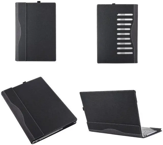 Alt view image 5 of 5 - Laptop Cover for ASUS ROG Zephyrus - G14(2024) GA403 | GA403UV | GA403UI | All-Inclusive Drop-Proof Case 14" PU Leather Inner Pocket Cover (Gray)