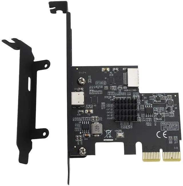 Main image of PCIE to USB 3.2 GEN2 Expansion Card for Wins 11/10/7,10Gpbs PCIE 2X Interface Support Type C and Type E Front for ASM3142 Chip PCI Express Card