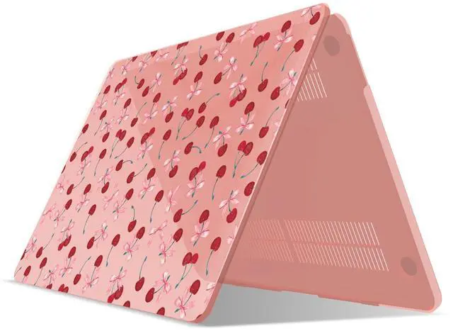 Alt view image 5 of 5 - IBENZER Compatible with 2025 2024 M2 MacBook Pro 13 Inch Case 2024-2016 M1 A2338 A2289 A2251 A2159 A1989 A1706 A1708, Hard Shell Case for Mac Pro 13 (2025-2016), Cherry, MT13-CHRY