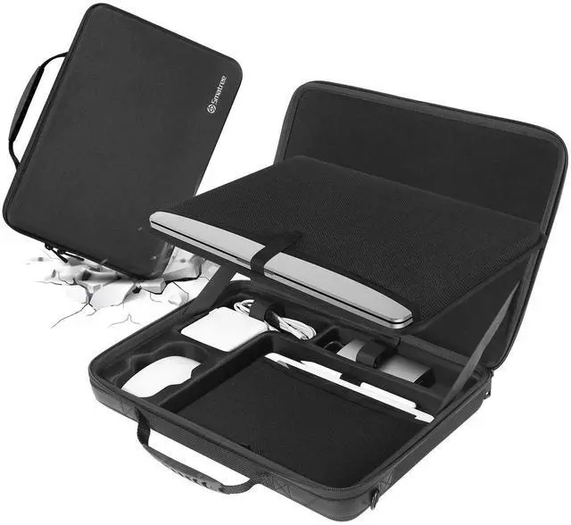 Main image of Smatree Hard Shell Carrying Case for 15.4 inch MacBook Pro 2016-2019 A1398 A1707 A1990, 16-16.2 inch MacBook Pro M4 2024/2023/2019 A2141, 11inch iPad Pro/Air 2024, 9.7inch iPad Pro