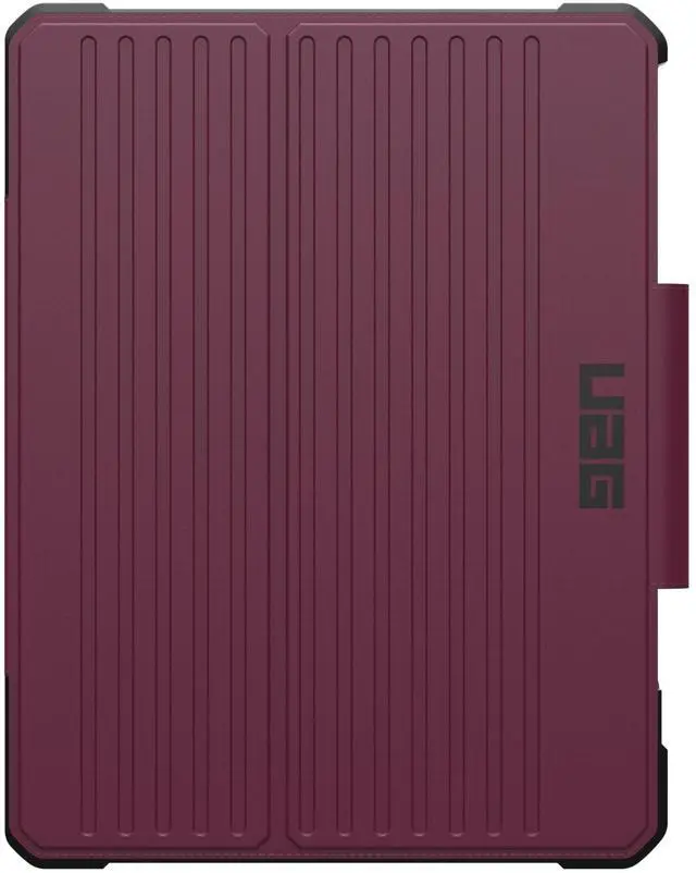 Alt view image 4 of 5 - UAG Urban Armor Gear Designed for iPad Pro 13" 7th Gen 2024 Case Metropolis SE Bordeaux Bundle with Tempered Glass Shield Screen Protector