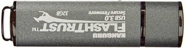 Alt view image 2 of 3 - Kanguru Flash Trust  32GB Secure Firmware Flash Drive  Write Protect Switch  SuperSpeed USB 3.0