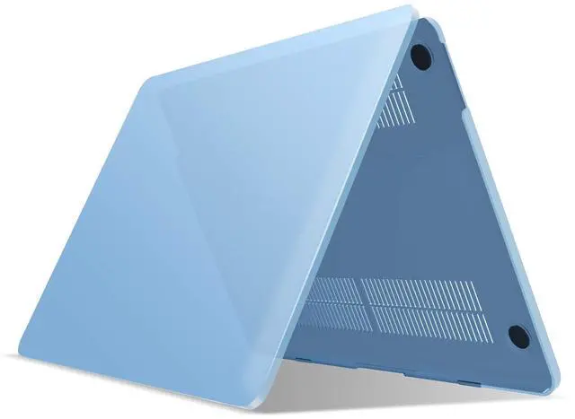 Alt view image 5 of 5 - IBENZER Compatible with 2025 2024 M2 MacBook Pro 13 Inch Case 2025-2016 M1 A2338 A2289 A2251 A2159 A1989 A1706 A1708, Hard Shell Case & Sleeve & Keyboard Cover & Type C, AiryBlue,T13-ARBL+3