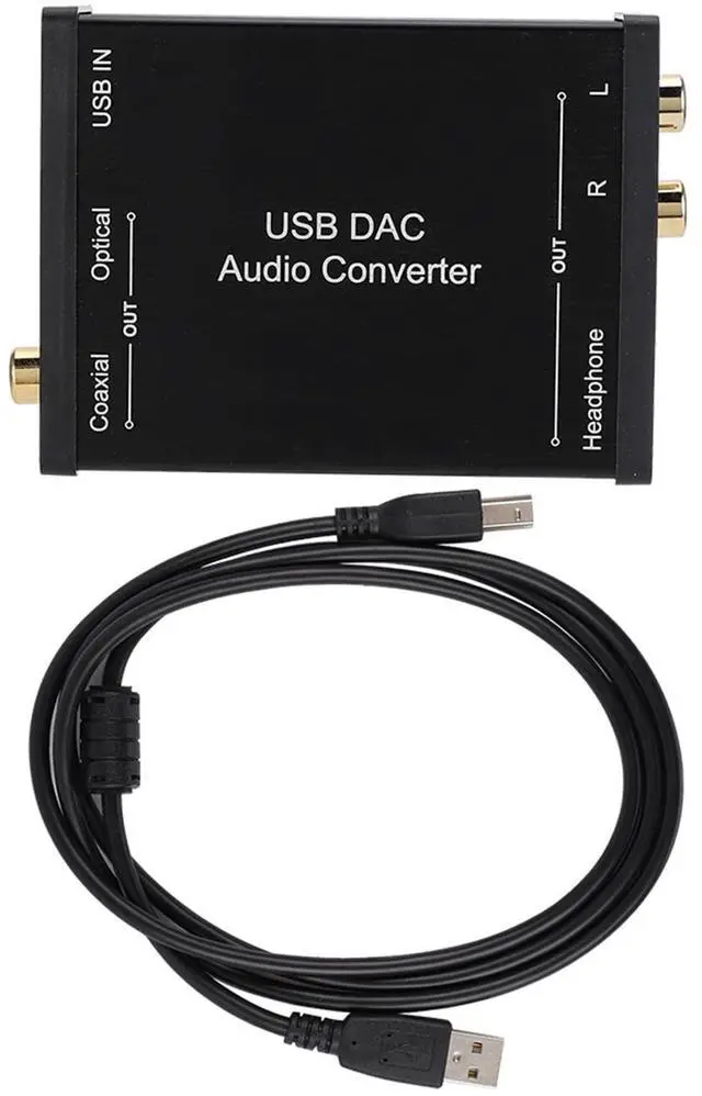 Alt view image 5 of 5 - ASHATA USB DAC Audio Converter,GV-023 Digital to Analog DAC Audio Converter USB Audio Sound Card for Windows 10/8.1/8 /7 /Windows Vista/XP/for Mac OS X/ Windows2000