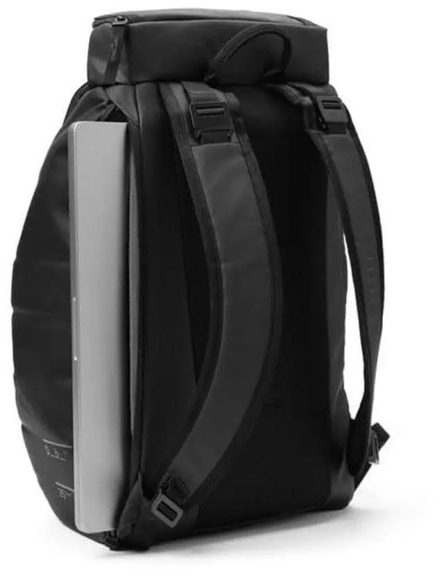 Alt view image 5 of 5 - Db Journey The Hugger Backpack - Durable Travel Backpack with Laptop Compartment & Pockets for Work, Luggage Backpack with Roller Bag Hook Up System, 20L - Blackout