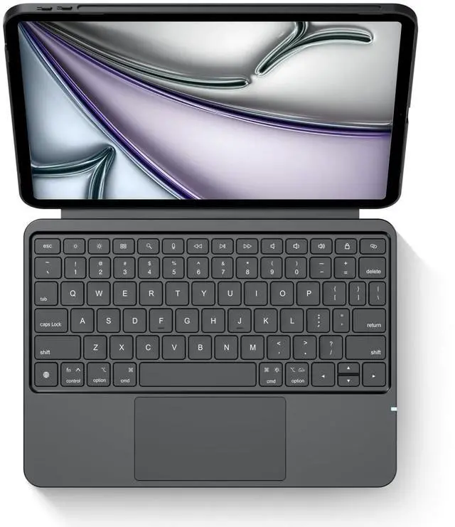 Alt view image 4 of 5 - edaiser Detachable Keyboard Case for Apple iPad Pro 11 inch (M4) 2024: Wireless Backlit Keyboard with Trackpad, Magnetic Protective Cover