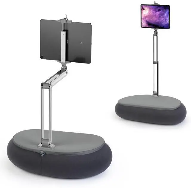 Main image of elitehood Tall Tablet Pillow Stand, Long Arm Adjustable Kindle Pillow Holder for Reading in Bed, 360°Rotation iPad Stand for Lap Compatible with 6 - 13 iPad Air Mini Pro iPhone Kindle Cell Phone