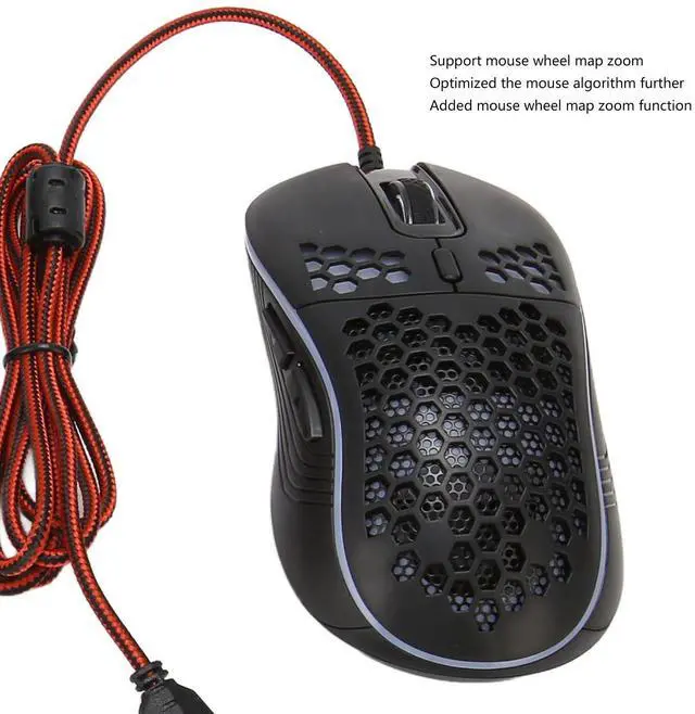 Alt view image 2 of 5 - One Handed Mechanical Keyboard, High Sensitivity RGB Wired USB Low Noise Keyboard Converter Set for Mobile Game