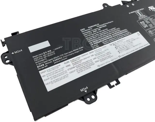 Alt view image 2 of 4 - TBONTB L20M3PG1 Battery Compatible with Lenovo Vilboz14 14W 2nd Gen 2021 SB11B36303 5B11C87807 L20L3PG1 SB11B36320 5B11B36315 L20D3PG1 SB11B36307 L20M3PG4 5B11C8780 Series [11.52 57Wh 4950mAh]