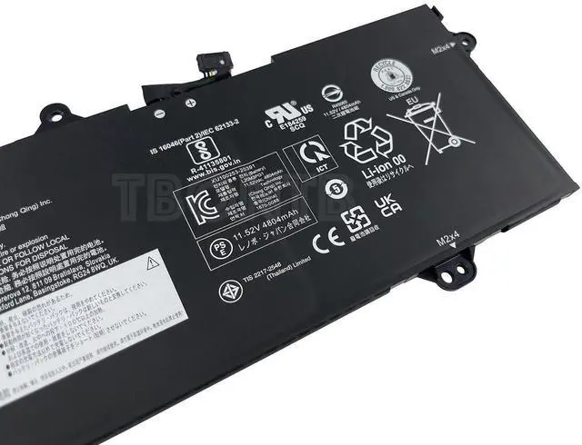 Alt view image 3 of 4 - TBONTB L20M3PG1 Battery Compatible with Lenovo Vilboz14 14W 2nd Gen 2021 SB11B36303 5B11C87807 L20L3PG1 SB11B36320 5B11B36315 L20D3PG1 SB11B36307 L20M3PG4 5B11C8780 Series [11.52 57Wh 4950mAh]