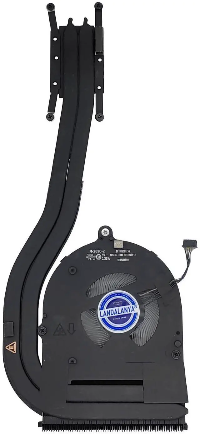 Main image of LANDALANYA Replacement New CPU Cooling Fan with Radiator for Lenovo ThinkPad L14 GEN1 Laptop 5H40S72943 DC5V 0.35A Fan