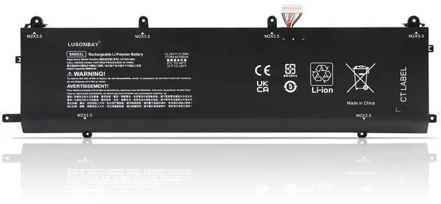 Main image of LUSONBAY BN06XL Laptop Battery for HP Spectre X360 15-EB000 15T-EB000 15t-eb100 15-EB0XXX 15-EB0025TX 15-EB0035TX 15-EB0053TX 15-eb0043dx 15-eb1043dx BN06072XL L68235-1C1 TPN-Q226 L68299-005
