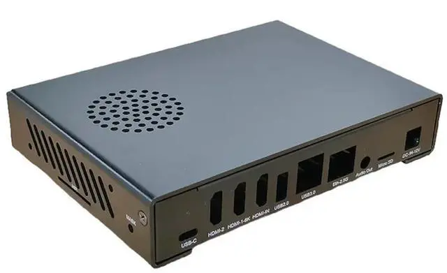 Alt view image 2 of 5 - FriendlyELEC CM3588 Metal Case Accessory Power RK3588 CPU Board Coolling Fan Heatsink Screw Debug Package