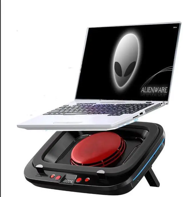 Main image of Gaming Laptop Cooling pad for Asus ROG m18 m16 Zephyrus Strix G16 G18 G14 G15 G17 TUF Series Scar 18 17 16 15 14 inch Laptop, Cooler with Powerful Turbo Cooling Fan, RGB Lights,Height Adjustable