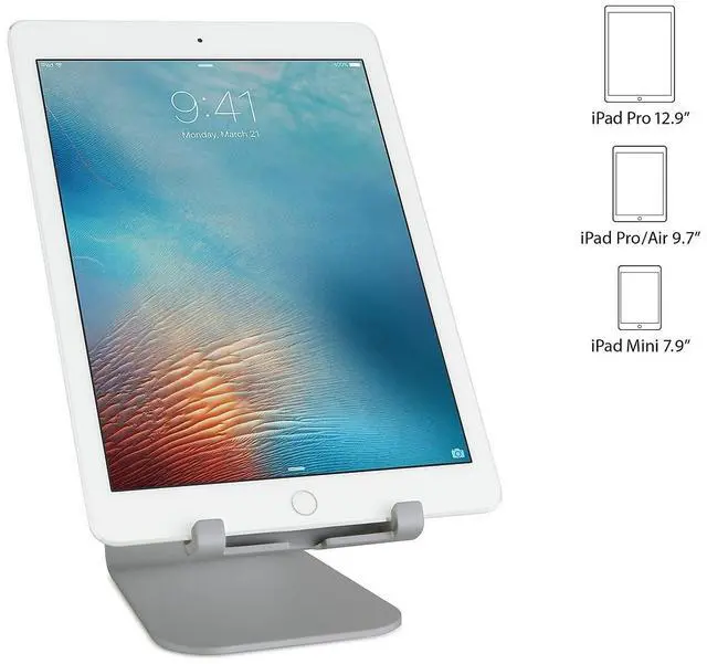 Alt view image 2 of 3 - Rain Design mStand Tablet, Space Gray (10052)