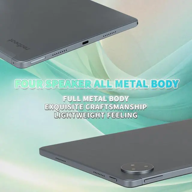 Alt view image 5 of 5 - redbeat Gaming Android 14 Tablet 10.95" M2,16GB+256GB(1TB Expand), 8000mAh, HD Screen, 4G LTE Dual SIM, Dual Camera, Octa-Core Processor,18W Fast Charge, Touchscreen Display Tableta with Pink Case